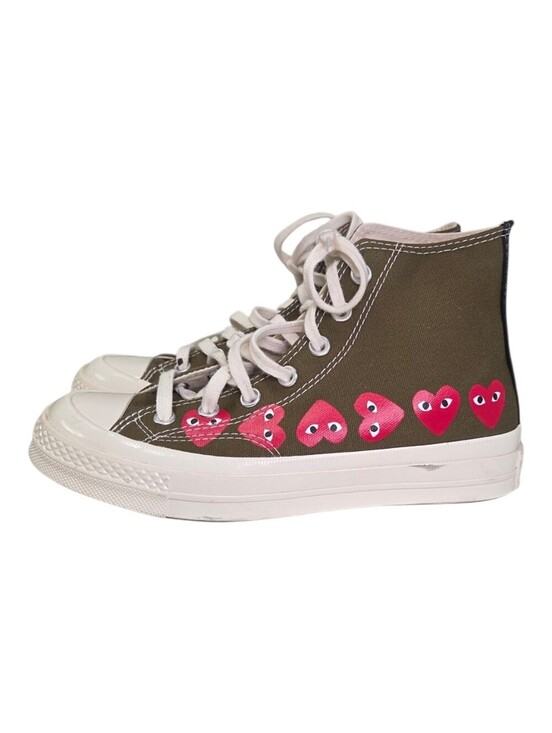 Converse x Comme des Garcons PLAY Shoes - Comme des Garçons Play x Converse Chuck 70 Top High Multi Heart Womens Sz 7